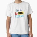 Flight Crew design Pilot & Stewardess Flight Attendant - I am a flying legend by AviationArtists