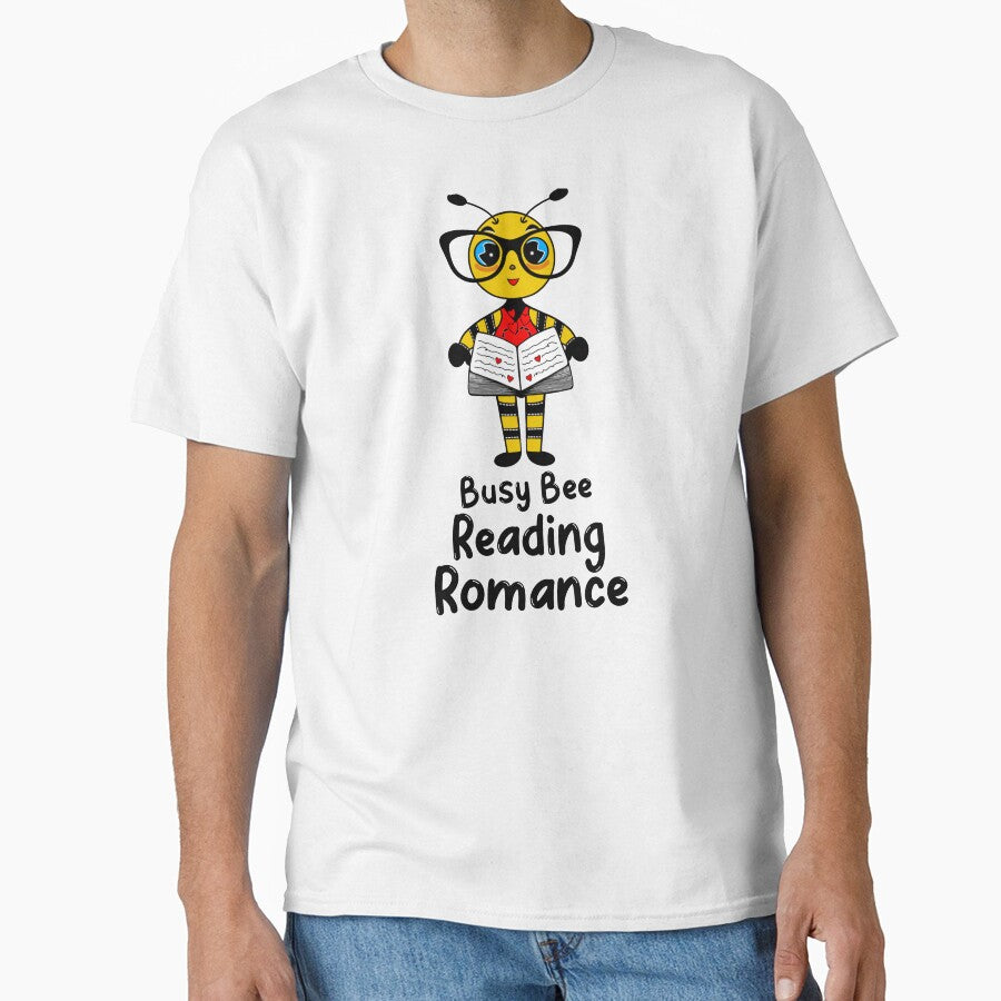 Busy Bee Reading Romance Books by Sartoris Art
