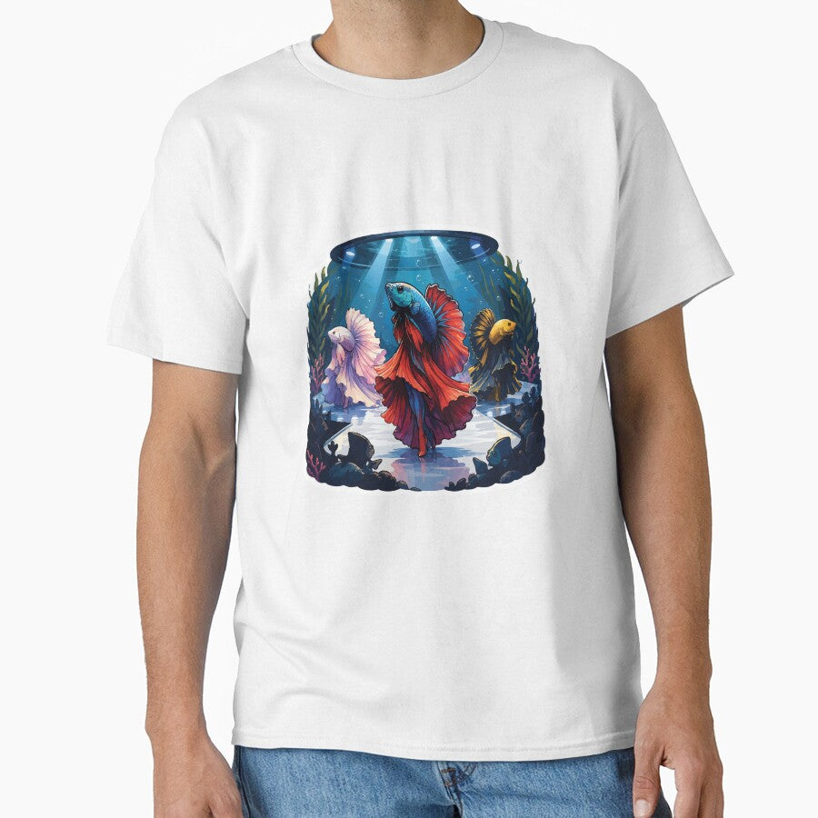 Betta Fish Fashion Show Beautiful Siamese Fighting Fish Runway by SimplePoDesign