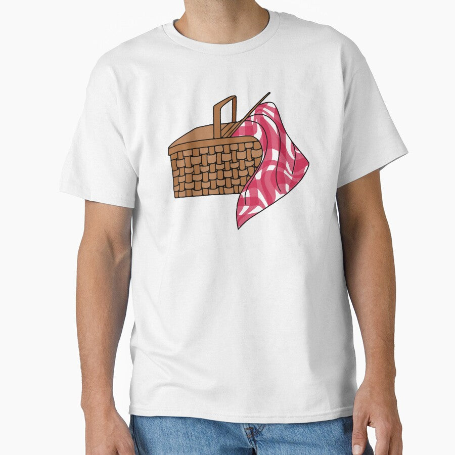 Picnic Basket with Blanket by murialbezanson