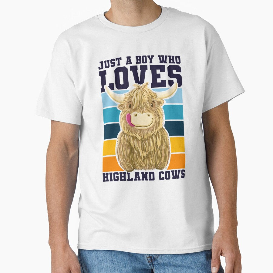 Funny Highland Cow by brodyquixote