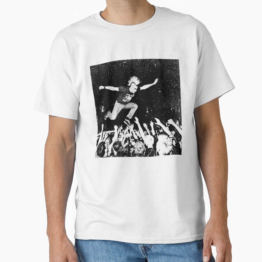 No Future, Just Feedback – Punk Xerox Portrait by Tattee