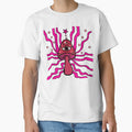 Pink shroom trippy art by Nicca-