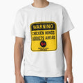 Warning sign - Chicken Wings Addicts ahead! by Designs-Labs