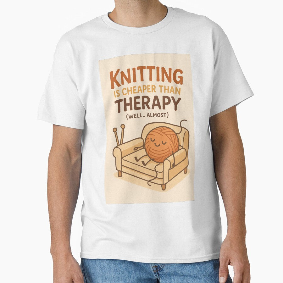 Knitting is cheaper than therapy (well... almost) by Iail Ioa
