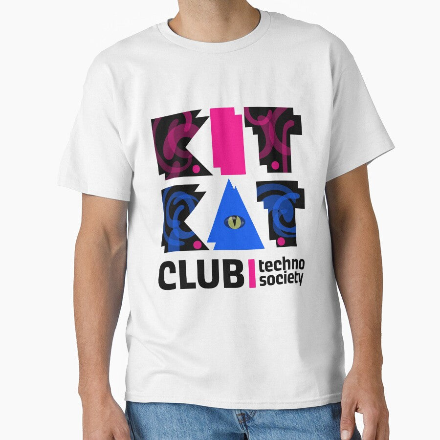Kit Kat Club techno society typography by Franco Moody
