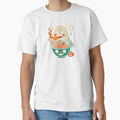 Cute Ghost Ramen Noodle Funny Anime Halloween Costume Party by cawtoon