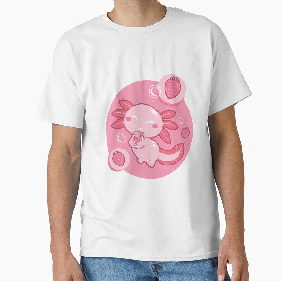 I axolotl pink milk shake by Splinter300