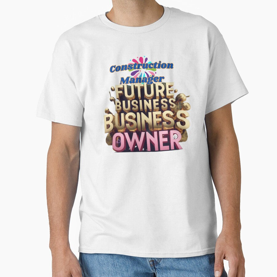 CONSTRUCTION MANAGER FUTURE BUSINESS OWNER, MOM, DAD, GIFT, PYJAMAS by carlos crane