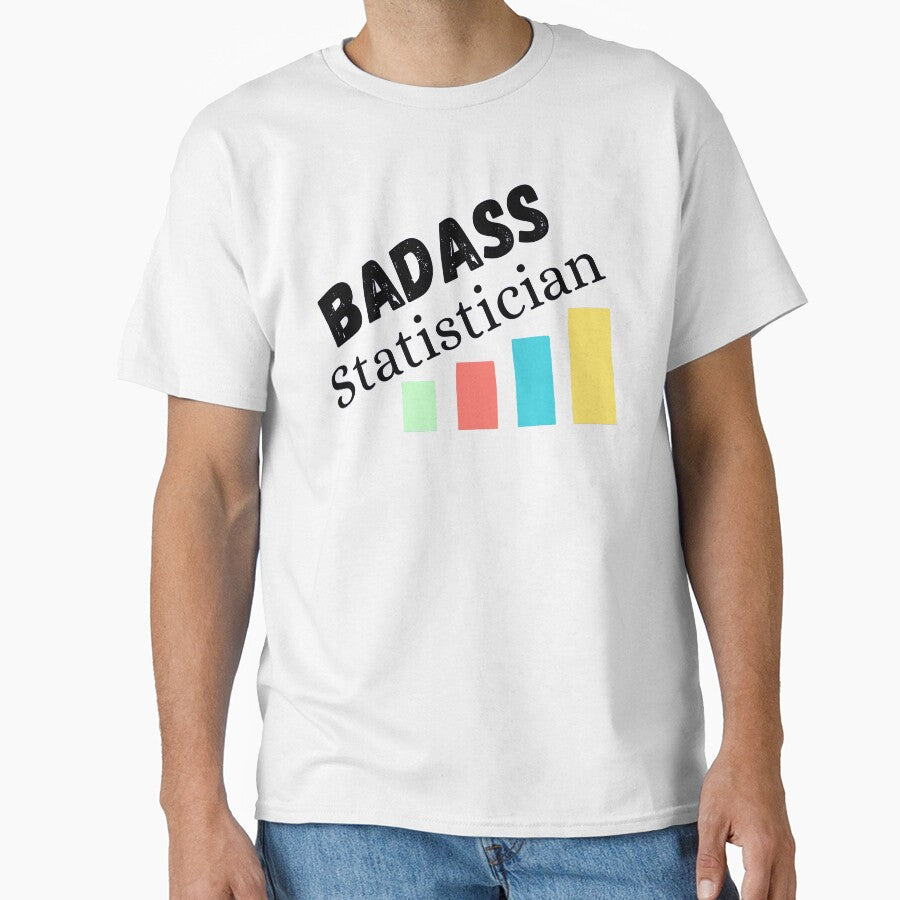 Badass Statistician. statistician gift by ronaldsonou