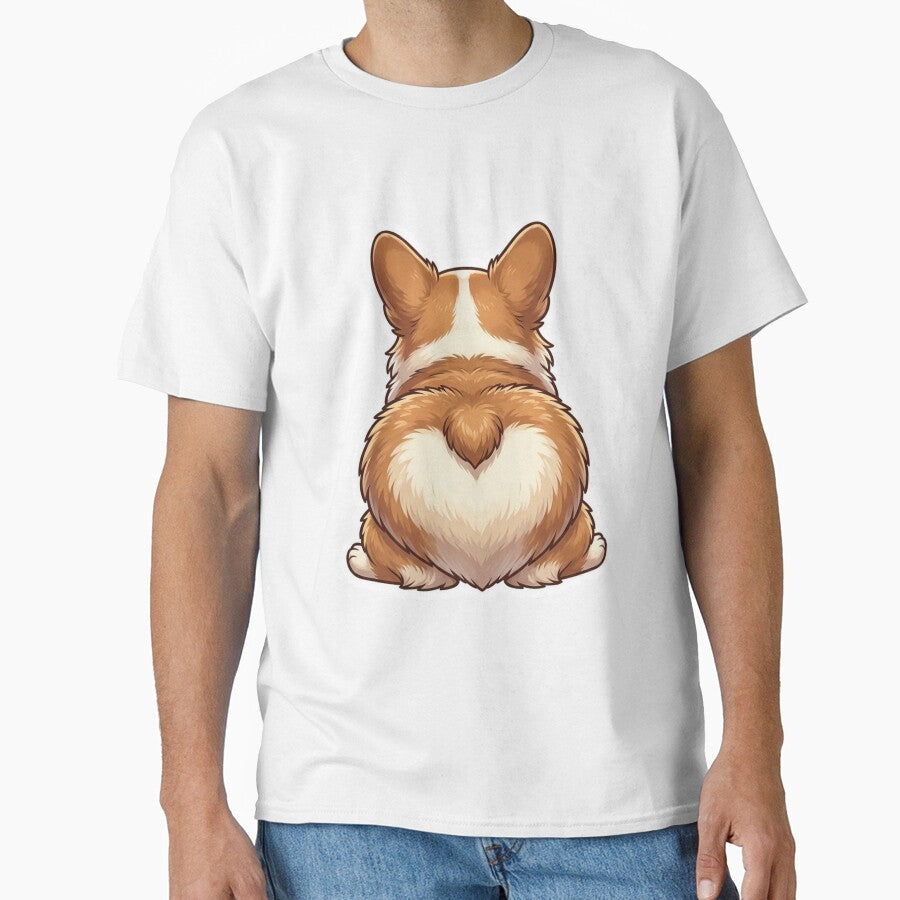 Corgi Butt Heart Shape by YNAMREG
