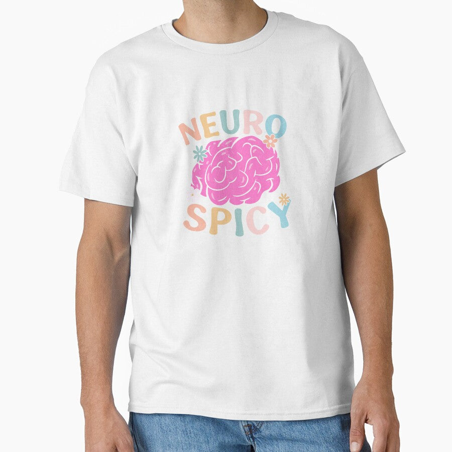 Neuro Spicy Brain – Cute & Funny ADHD / Neurodivergent Awareness by Suzy Perez Art
