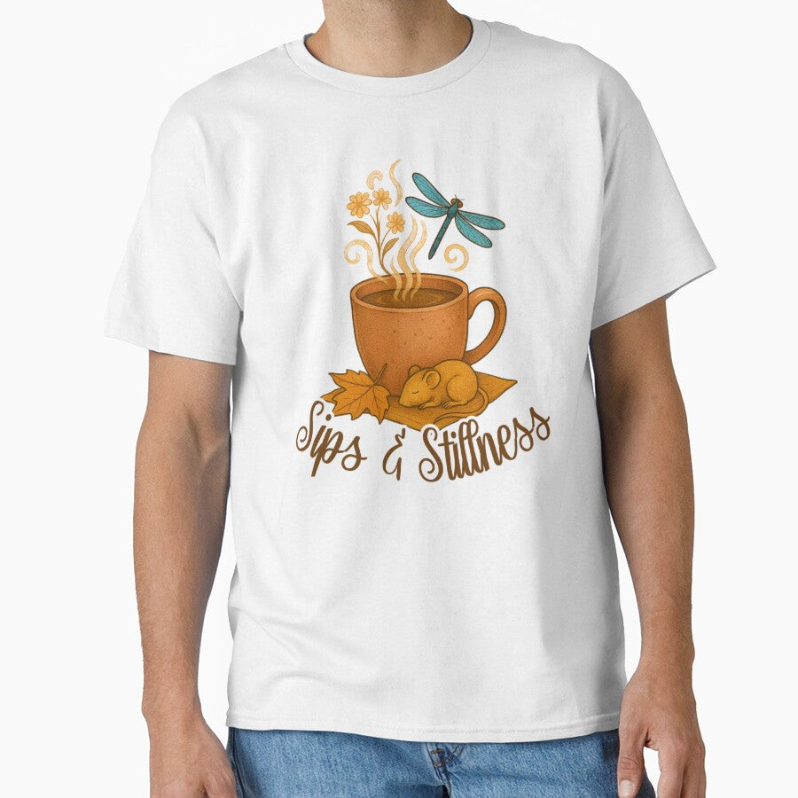 Sips & Stillness Whimsigoth Design by CottonandQuill