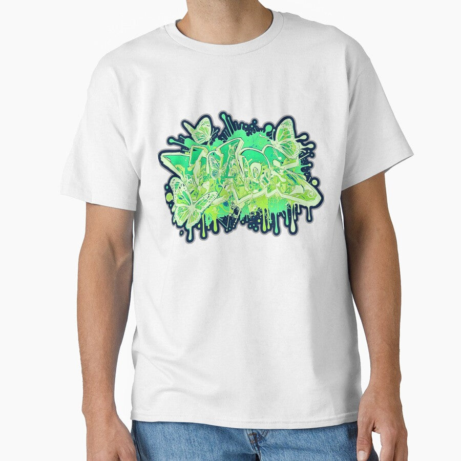 Chaos Graffiti – Neon Acid Butterfly Storm by Chaos2Art