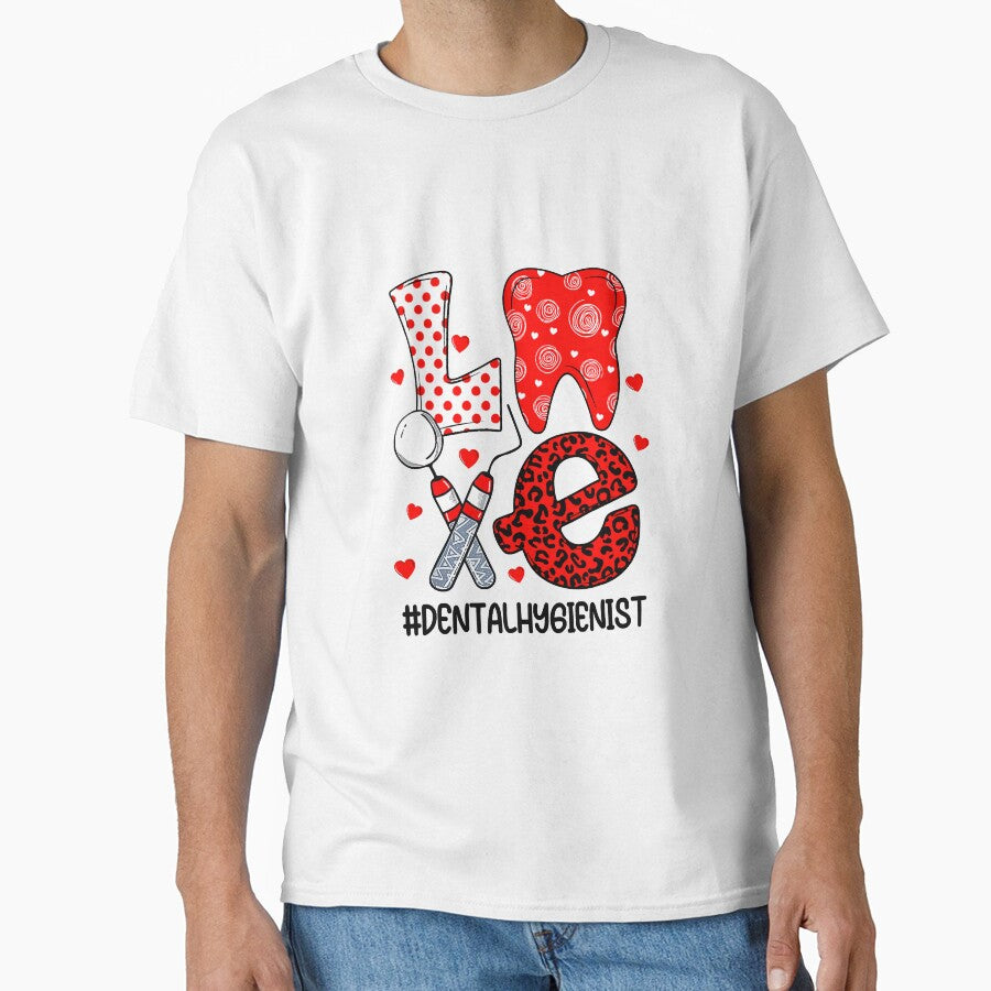 Funny Tooth Love Dental Hygienist by reyeskhan79
