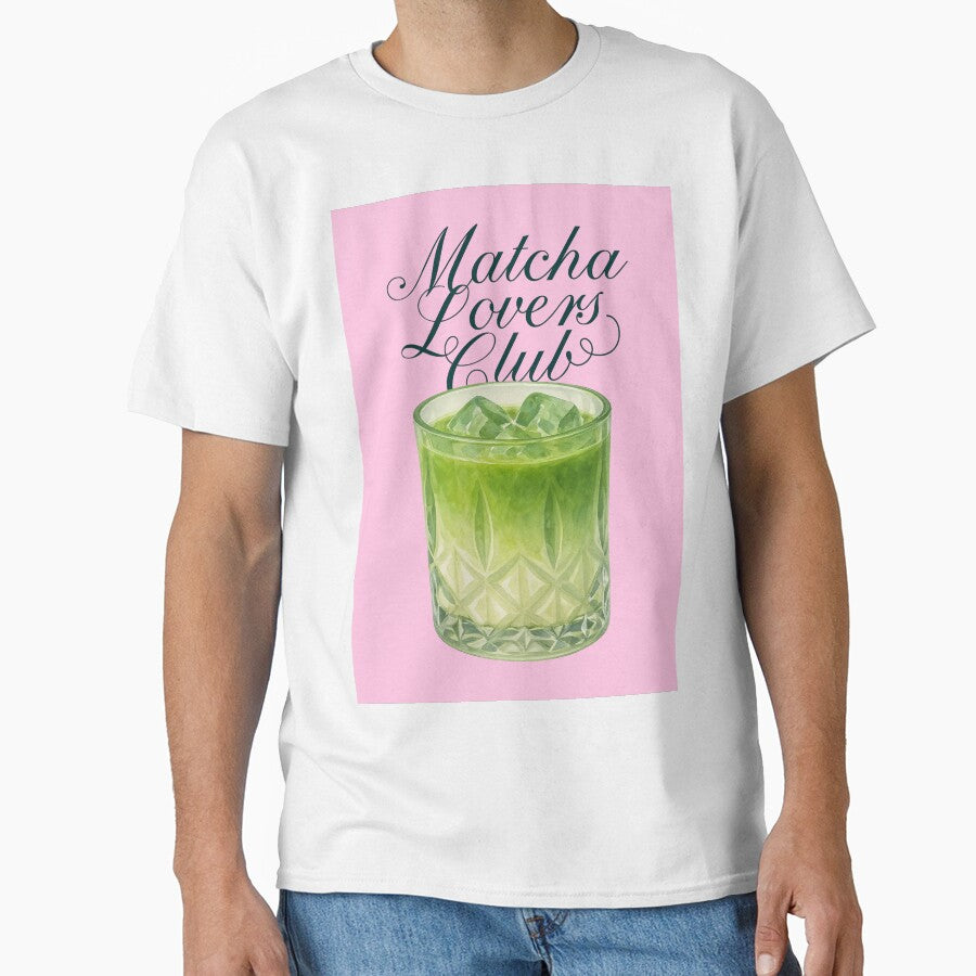Matcha Lovers Club – Iced Green Drink Illustration by MajesticBeasts