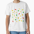 1980s Yellow Green Citrus Lemon Watermelon Summer Fruit by IamTrending