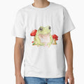 Frog Sitting With Mushroom Frog by aliceshe