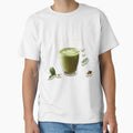 Stay Grounded – Earthy Green Matcha Latte Aesthetic by 001Haiba