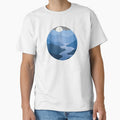 Mountains In Blue Gradient by OnlyPrint20