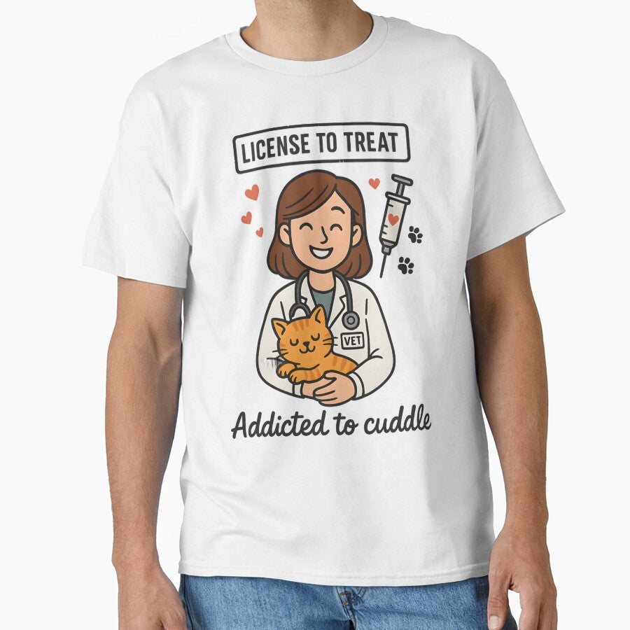 Vet life - license to treat - addicted to cuddle by Bettybee00