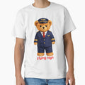 Cute Airline Pilot Teddy Bear Captain in Uniform - Aviation Gift by CuteBear87