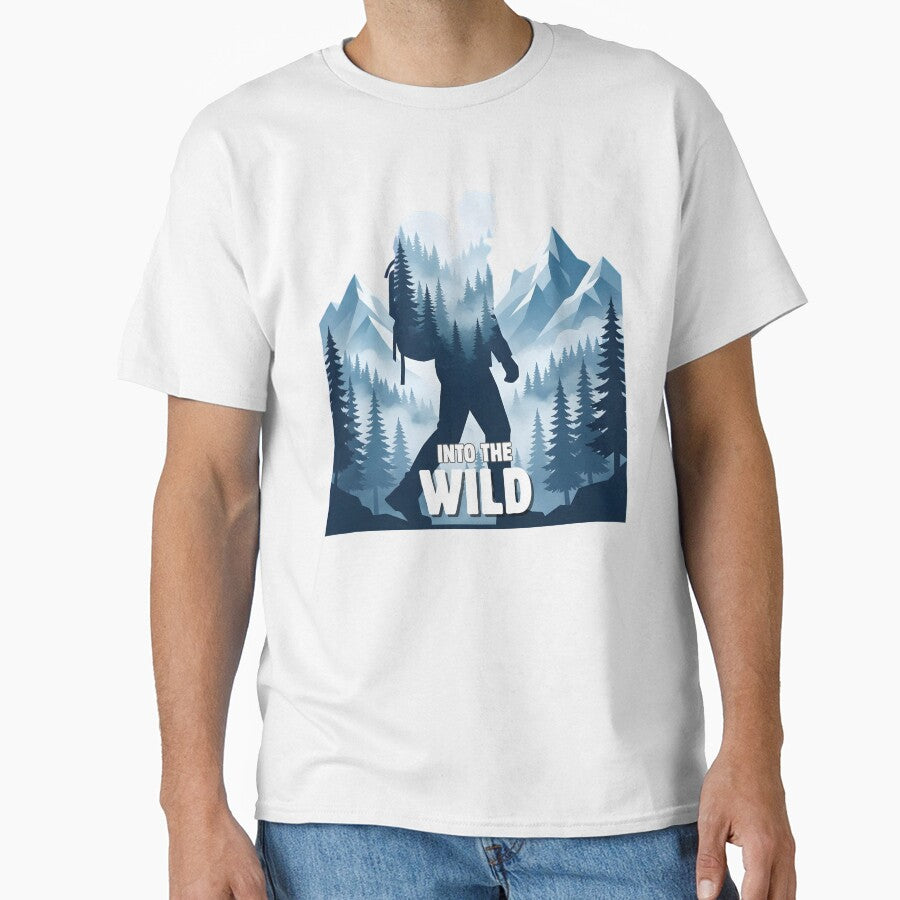Into The Wild – Mountain Hiking & Backpacking Wilderness Adventure Design by ArcticFoxStudio