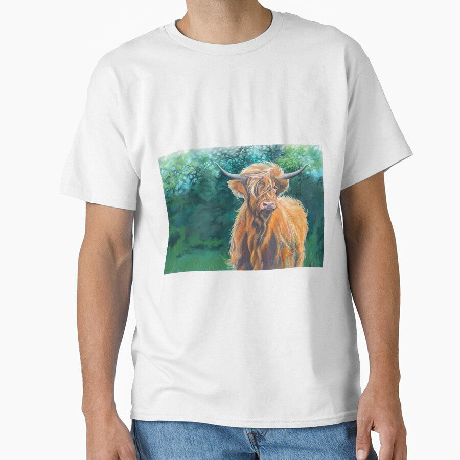 Highland Cow II by Rebecca Lesny