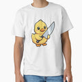 Cute But Deadly Duckling - Baby Duck Holding Knife Meme by Petzzz