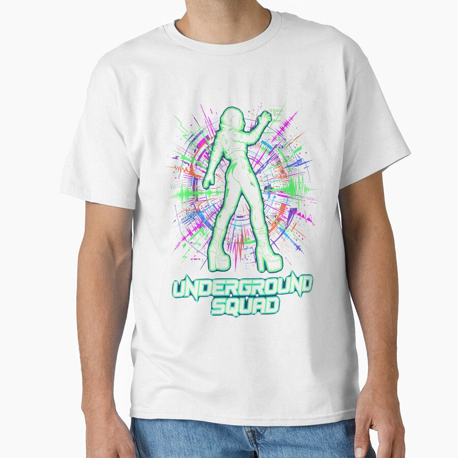 Cyberpunk Acid Techno Underground Squad Rave by SplashTastic