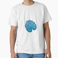 Blue Monstera Leaf by RitaLaiArt