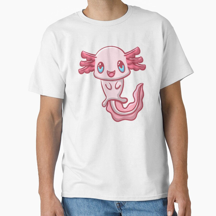 Albino Axolotl by NLDStudios