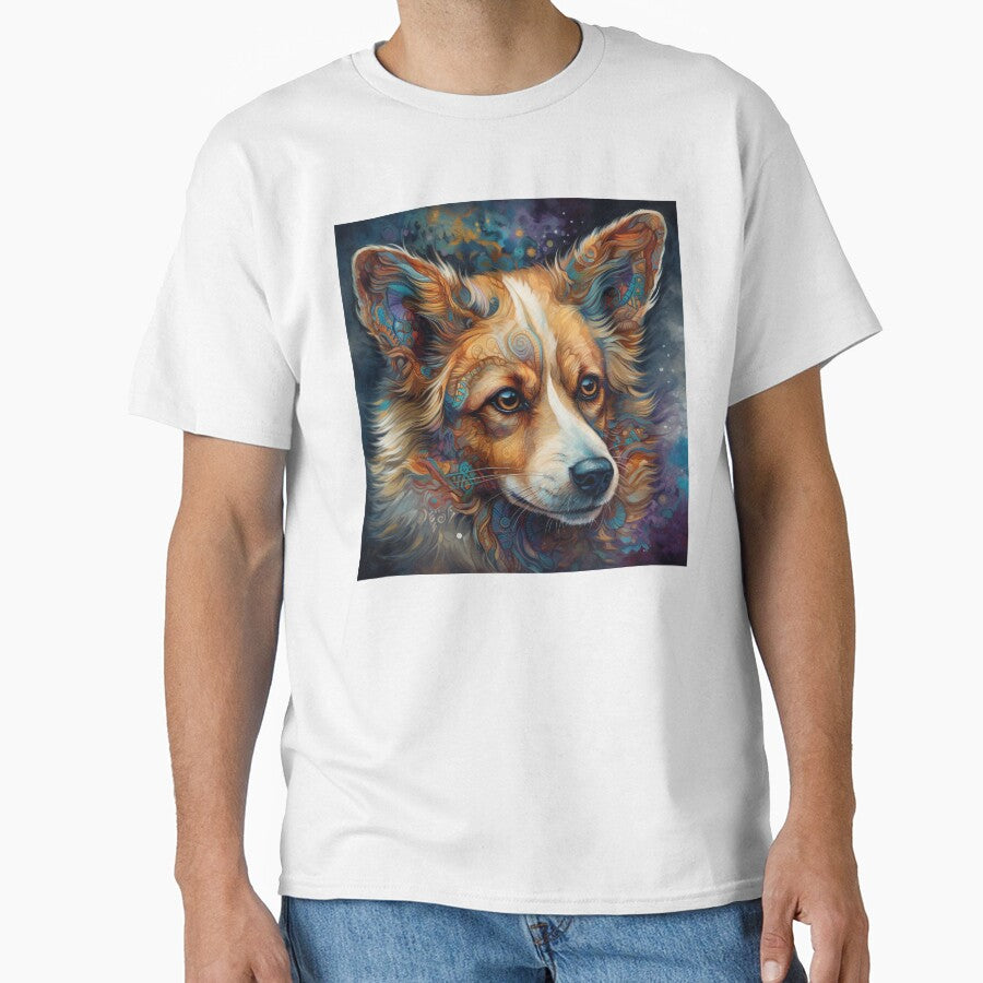 Tribal Corgi Dog 7 by DiatomDesigns