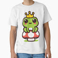 Kawaii Frog Prince on Mushroom by Colorful Dreams