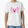 Pink Axolotl by ArtByRosettaK