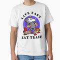 Live fast, eat trash Classic Opossum by pablomendoza