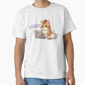 Meow-tasking Cat - Work From Home Laptop Coffee Design by Ink & Soul