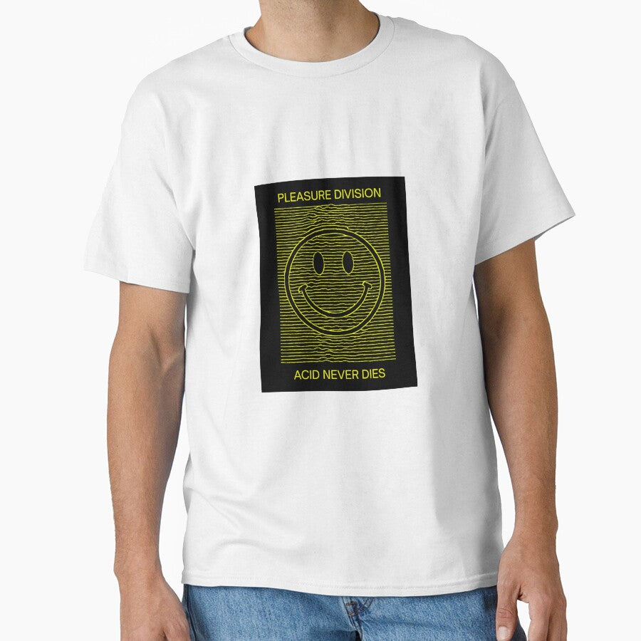 Pleasure Division – Acid Never Dies Neon Rave Design by Pokah79
