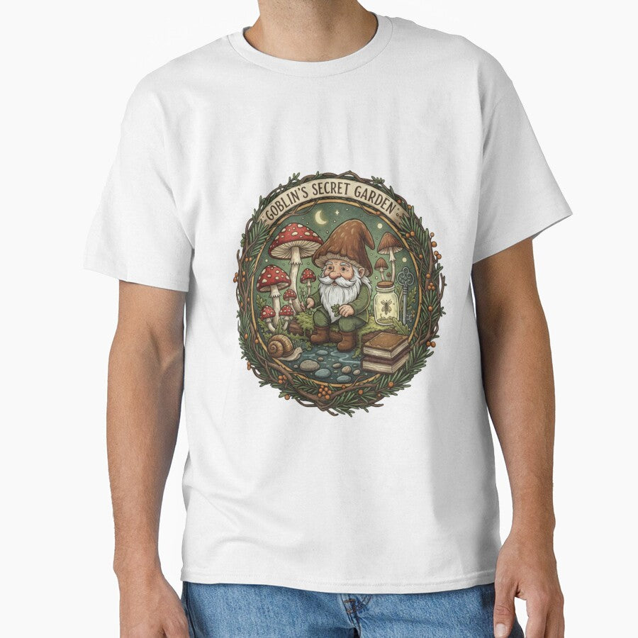 Goblin's Secret Garden Vintage Aesthetic Gnome by MarElfArtelier