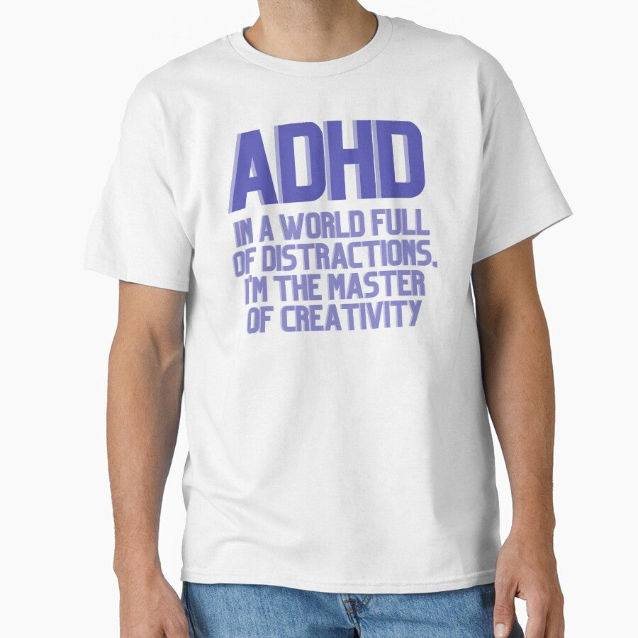 ADHD In a World Full of Distractions PURPLE by ElectraW