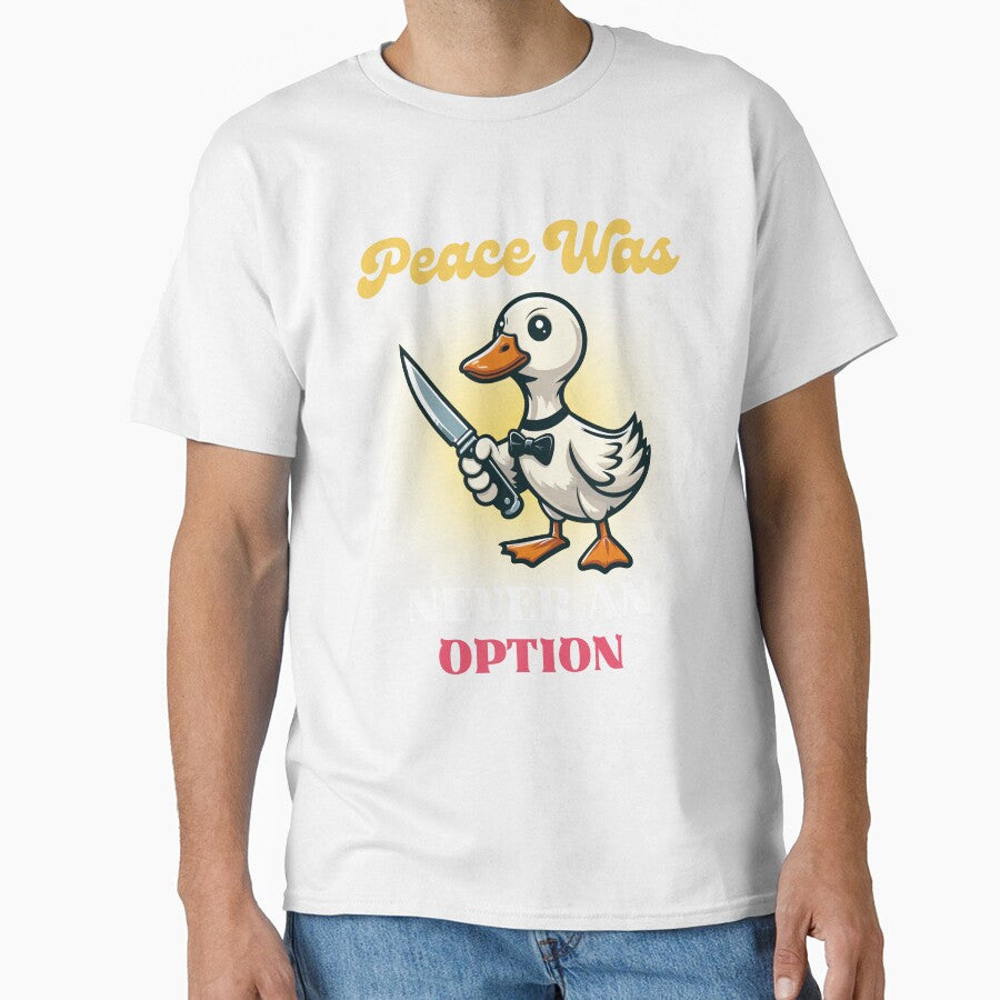 Peace Was Never An Option - Duck with Knife by Kawaii-n-Spice