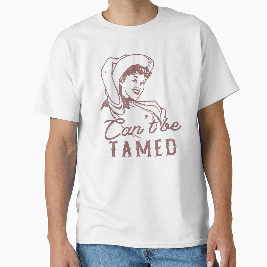 Can't Be Tamed Cowgirls Vintage Wild West Western Gifts by TonySpencer