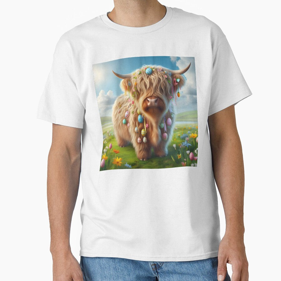 Easter Highland Cow by DT creations
