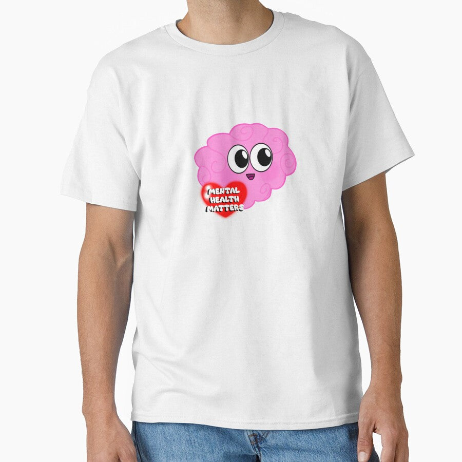 Mental Health Matters Brain by LaurenEhretArt