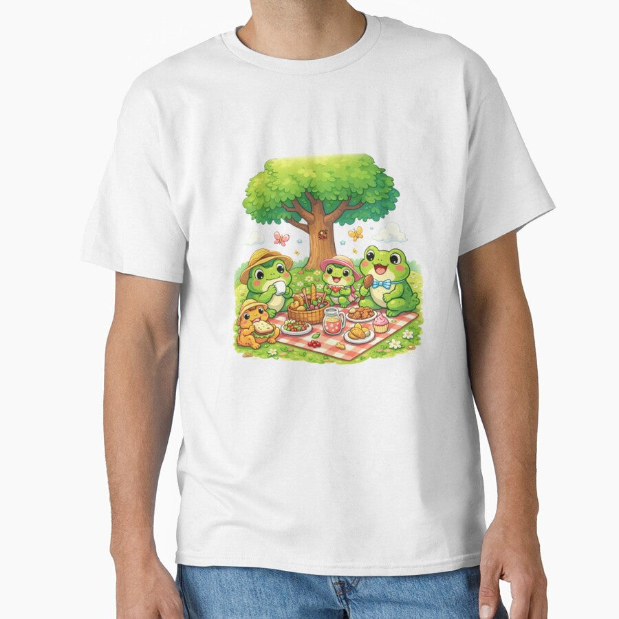 Frogs - Picnic under the generous tree by FroggyOnly