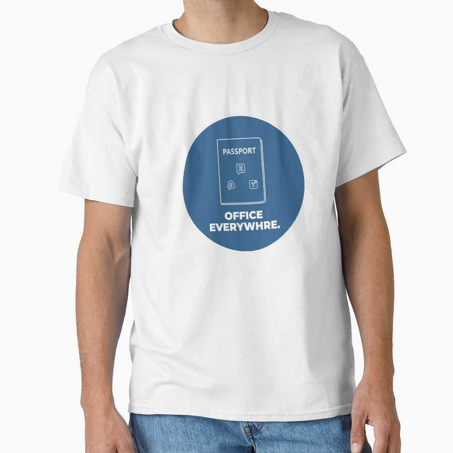 Copy of Office Everywhere - Digital Nomad Passport Sticker by ZYNORAworld
