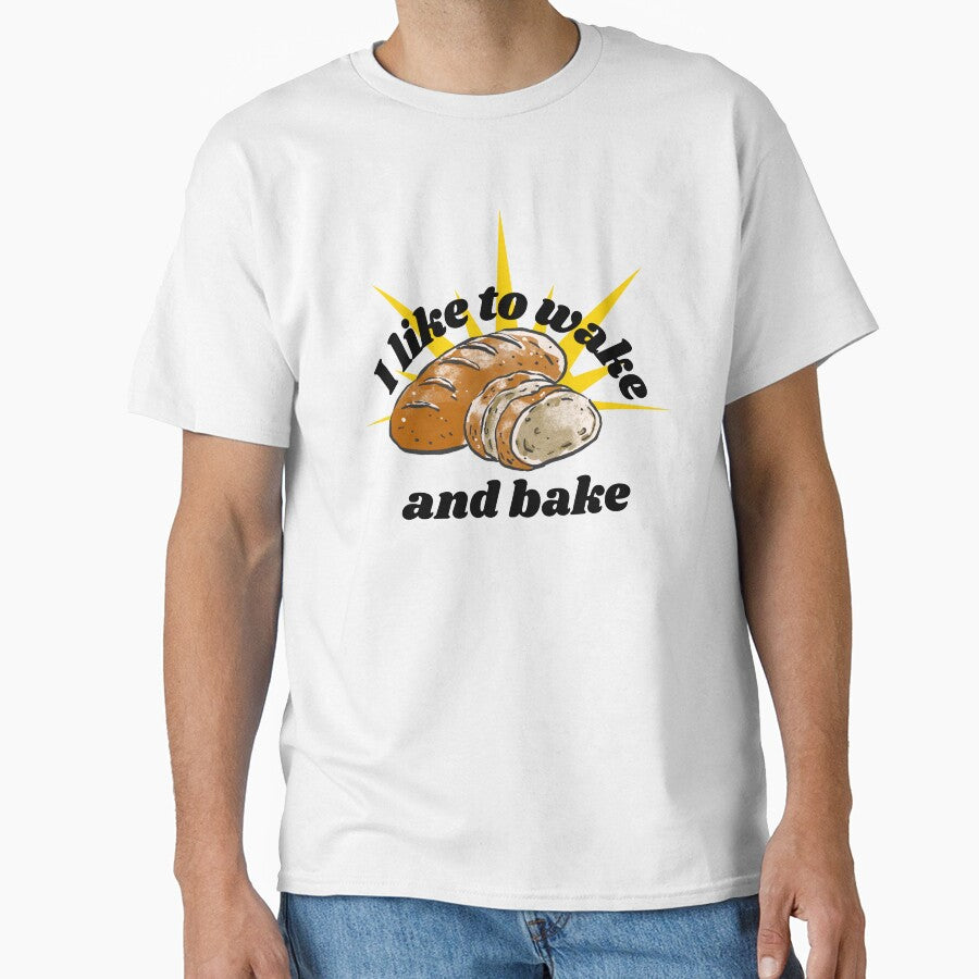 Wake and Bake Bread Sunrise | Funny Kitchen Baking Pun by TheAlbaJossShop