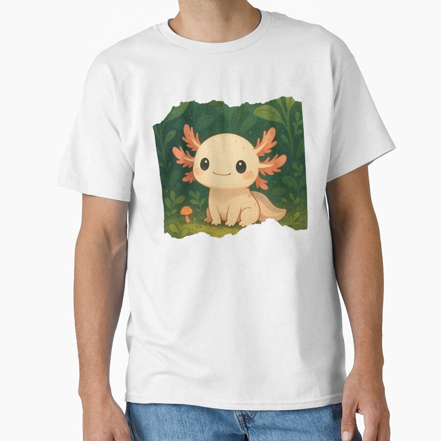 Cute Tiny Axolotl by DOPANDA .