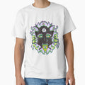 Psychedelic Demon Mask | Yin Yang Trippy Spirit Art by BoneandBloomCo
