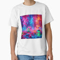 Ethereal Neon Mushroom Forest - Psychedelic Glow Fantasy Art by Sybille-Yates